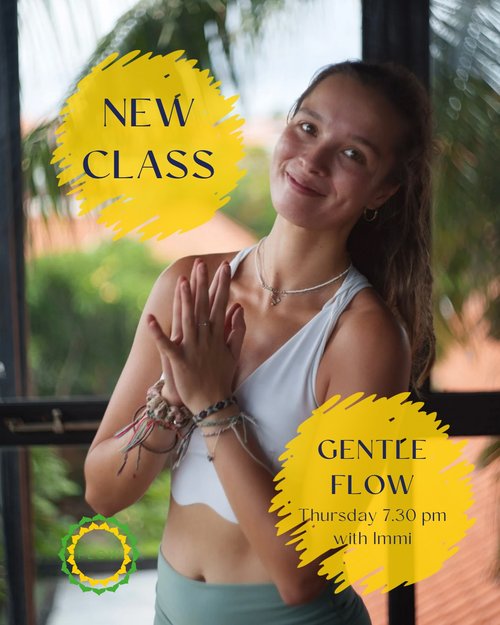 Move &amp; unwind during this new weekly Gentle Flow class with Immi starting on Thursday 27th February at 7.30 pm. 

Find ease and gentle energy through a soothing flow, with each class designed to encourage mindful movement and connection. 

Perfec