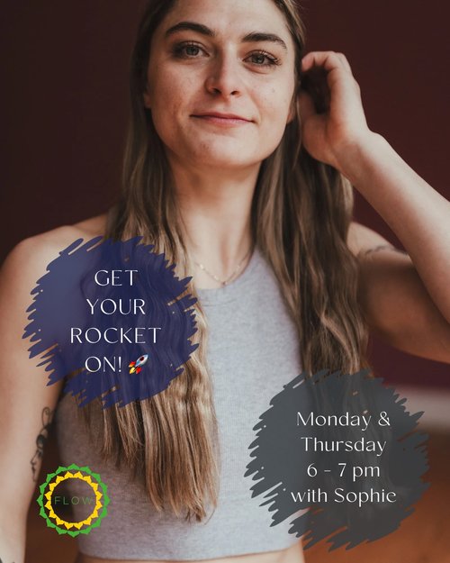 A fun, dynamic practice based on the Ashtanga series but made to be more accessible by the fabulous Sophie. 
 
Sophie&rsquo;s Rocket class offers a relaxed atmosphere, encouraging each practitioner to grow their confidence safely and their ability gr