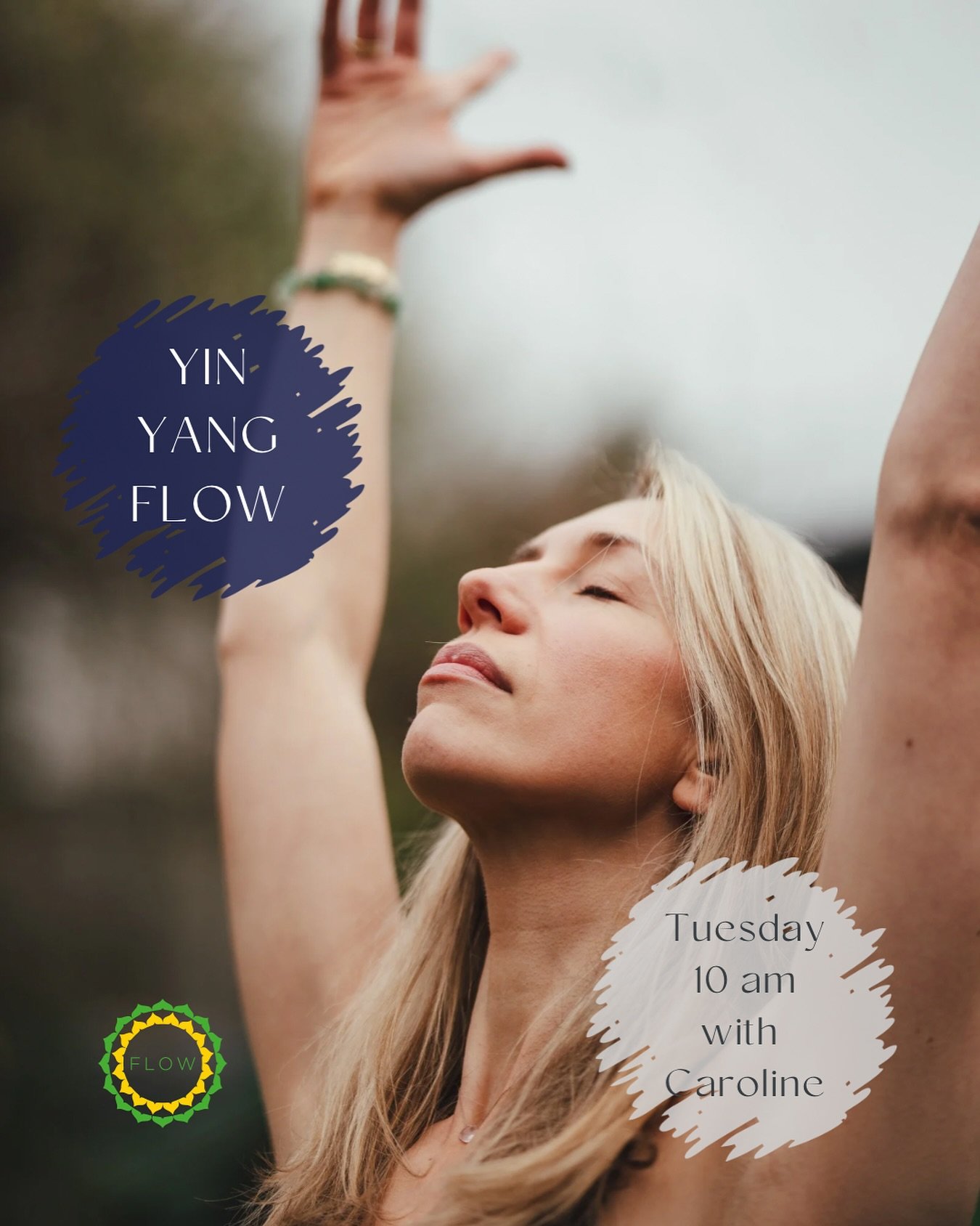 Join Caroline for Yin Yang Flow every Tuesday at 10 am. 

A rejuvenating class combining a dynamic and energising flow promoting strength and stamina, followed by deep calming yin postures to calm the nervous system.
 
Combining both Yin and Yang ele